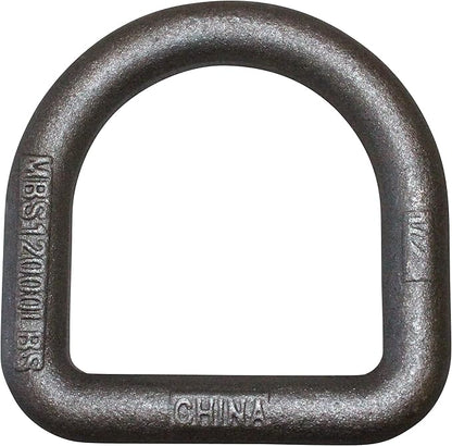 D-Ring 1/2" Frgd Less Bracket 2 1/2 X 2 3/8