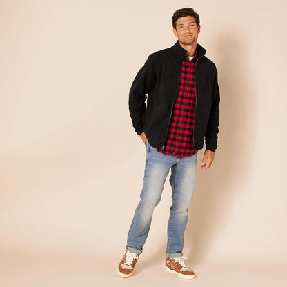 Essentials Men's Full-Zip Fleece Jacket