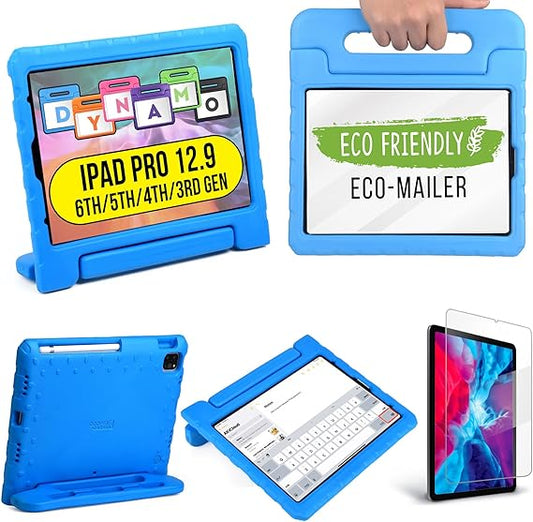 Official Cooper Dynamo iPad Pro 12.9 Case Kids  Child Proof Case  iPad Pro 12.9 Case 5th Generation, 6th Gen Apple iPad Pro 12.9 Case 2022, iPad Pro 12.9 Case 3rd Generation4th, iPad 12.9 Pro Case