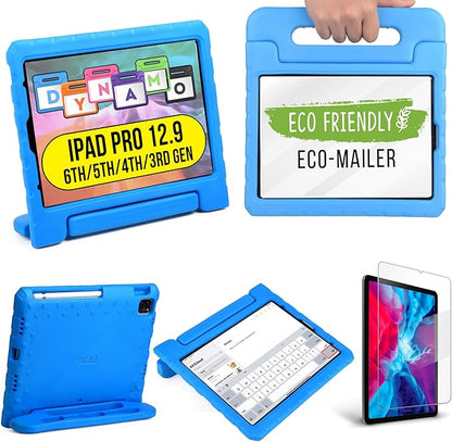 Official Cooper Dynamo iPad Pro 12.9 Case Kids | Child Proof Case | iPad Pro 12.9 Case 5th Generation, 6th Gen Apple iPad Pro 12.9 Case 2022, iPad Pro 12.9 Case 3rd Generation/4th, iPad 12.9 Pro Case