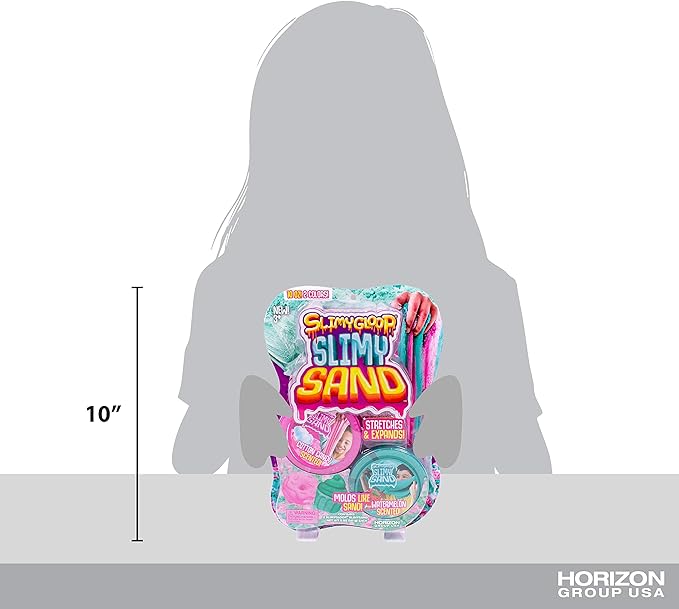 Twist - TealPink Scented Stretchy Cloud Slime, Cotton Candy  Watermelon, Stretchable, Moldable, Play Sand, 10oz.Great for Tactile Fun