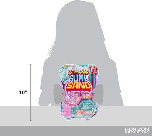 Twist - TealPink Scented Stretchy Cloud Slime, Cotton Candy  Watermelon, Stretchable, Moldable, Play Sand, 10oz.Great for Tactile Fun