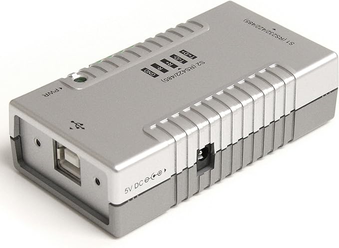 STARTECH.COM 2 Port USB to RS232 RS422 RS485 Serial Adapter with COM Retention