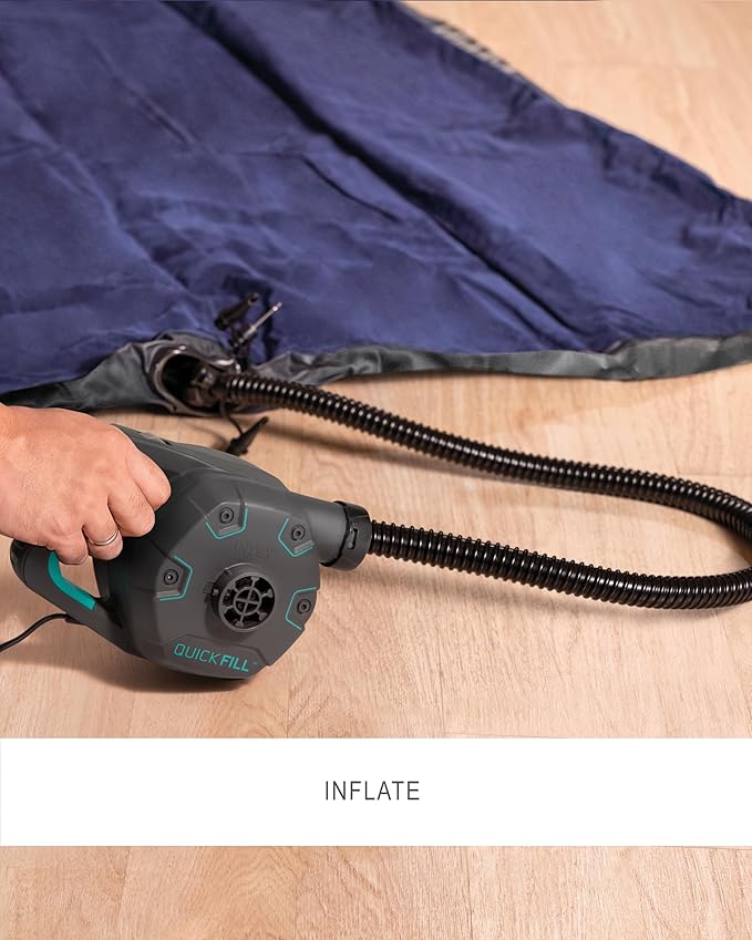 Intex Quick Fill 120 Volt AC Electric 38.9 CFM Inflatable Float & Air Bed Pump