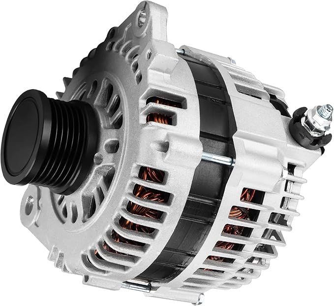 Alternator Replacement Compatible with 2002 2003 2004 2005 2006 Nissan Sentra 2.5L, 2002-2006 Altima 2.5L Replace 23100-8J000, AHI0065, LR1100-734, LR1110-726, TG12S041, 400-44053, 13939