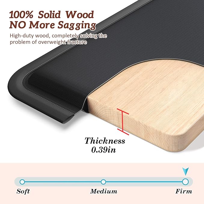 JinBao Wider Couch Cushion Support for Sagging, Heavy Duty Solid Wood Sofa Cushion Support 23OoC- (21-81)OoCCouch Supporter Under The CushionsSofa Bed Board 100 Saver Sagging