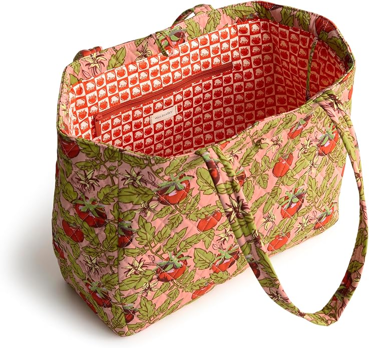 Vera Bradley womens Small Hathaway Tote Bag - Premium Cotton
