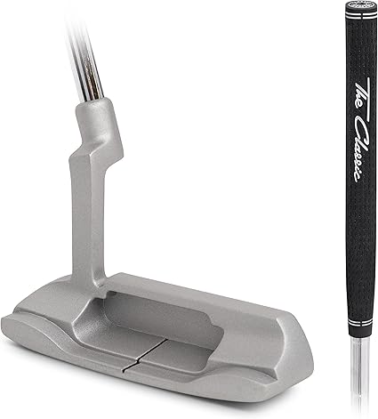GoSports Classic Golf Putter, Choose Between 2 Way or Blade Putter - 35" Length with Premium Grip