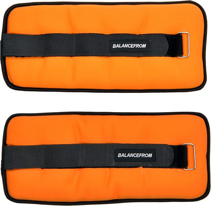 Fully Adjustable Ankle Wrist Arm Leg Weights, 1-20LBS, Multiple Options