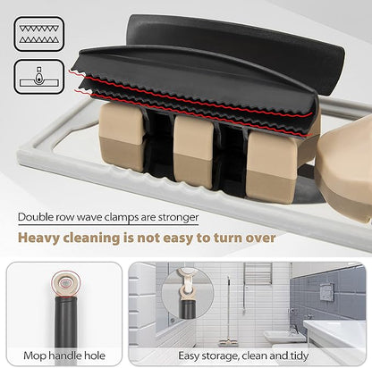 Professional Microfiber Hardwood Floor Mop, Flat Mops with 5 Pieces Reusable Washable Pads for Home and Office Wet or Dry Floor Cleaning