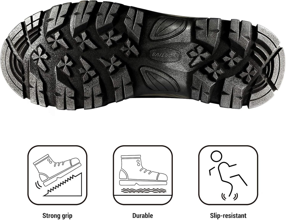 Size 11, NORTIV 8 Men's Insulated Waterproof Construction Hiking Winter Snow Boots.