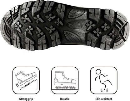 Size 11, NORTIV 8 Men's Insulated Waterproof Construction Hiking Winter Snow Boots.