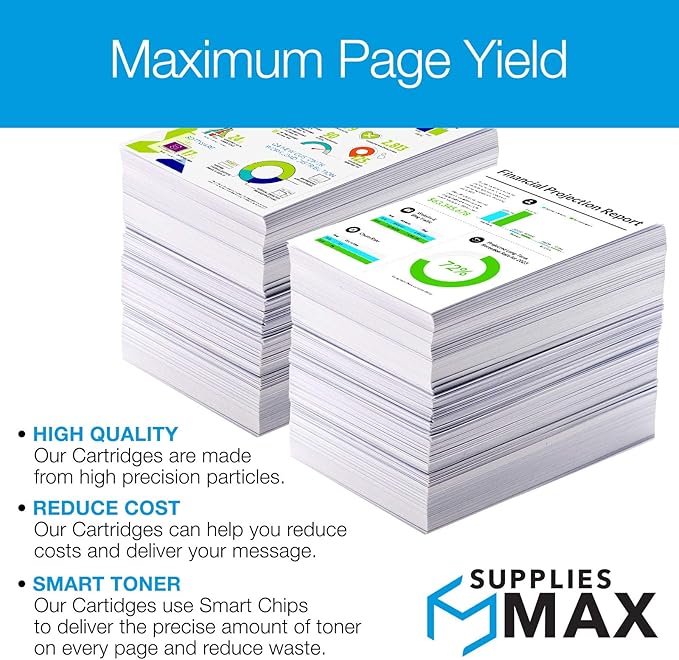 Compatible Replacement for Savin IM-C300IM-300FIM-C400FIM-C400SRF Yellow Toner Cartridge (6000 Page Yield) (Type IM-C300) (842385)
