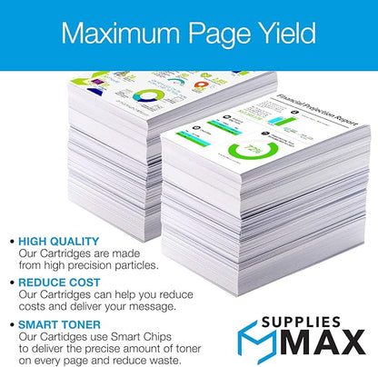 Compatible Replacement for Savin IM-C300IM-300FIM-C400FIM-C400SRF Yellow Toner Cartridge (6000 Page Yield) (Type IM-C300) (842385)