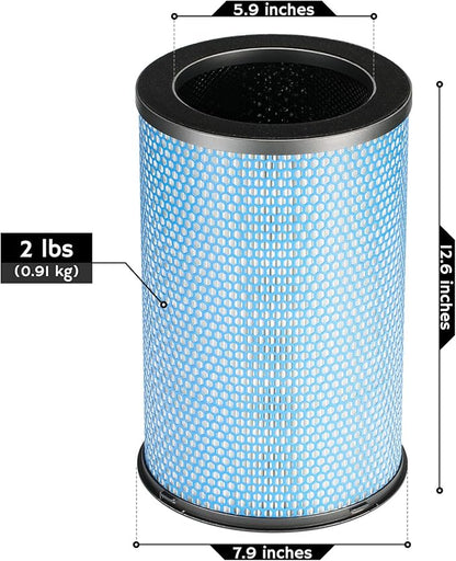 Airthereal H13 Medical Grade True HEPA Filter Replacement for Glory Days AGH380 Air Purifier