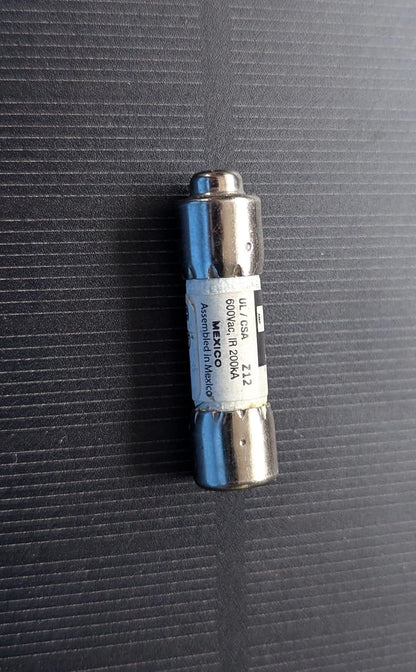 Bussman Limitron FNQ-R-2 Current Limiting Time-Delay Class CC Fuse, 600VAC, Silver Metallic Finish