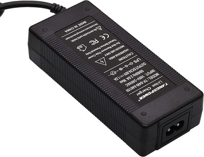48v Battery Charger 54.6V 48Volt Power Supply Adapter Charger for Rad Battery 48 Volt DC 5.5 Round 13S Lithium Replacement Charge