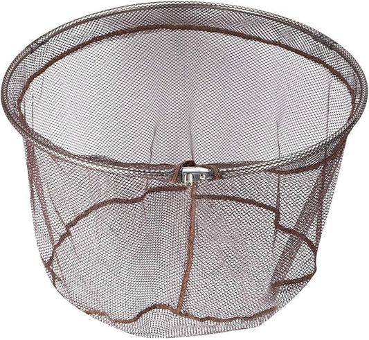 Outdoor Folding Landing Net Head, Net like Hanging Glue Fishing Landing Net Head Quick Dry Fishing Net Head for Wild Sea Fishing for Fishing Enthusiasts