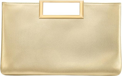 SWEETV Clutch Purses for Women Evening Formal, Fashion PU Leather Purse for Prom, Cocktail, and Wedding,Nina