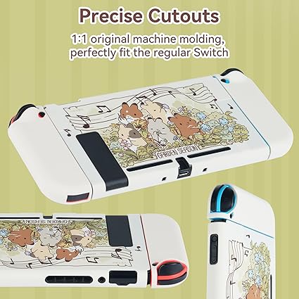 GeekShare Protective Case for Switch Slim Cover Case Anti Scratch Hard Protective Shell Compatible with Nintendo Switch - Team Timothy