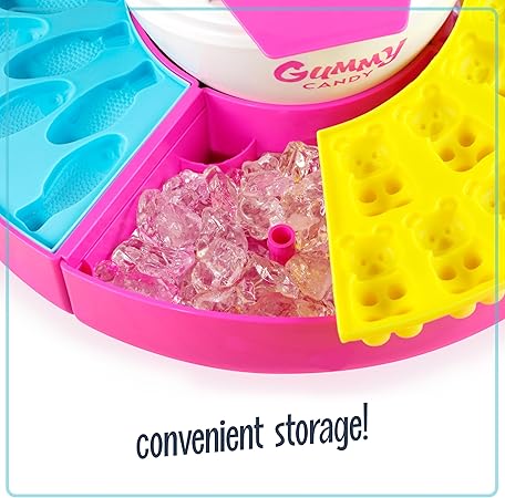 Nostalgia GCM600 Gummy Candy Maker, White