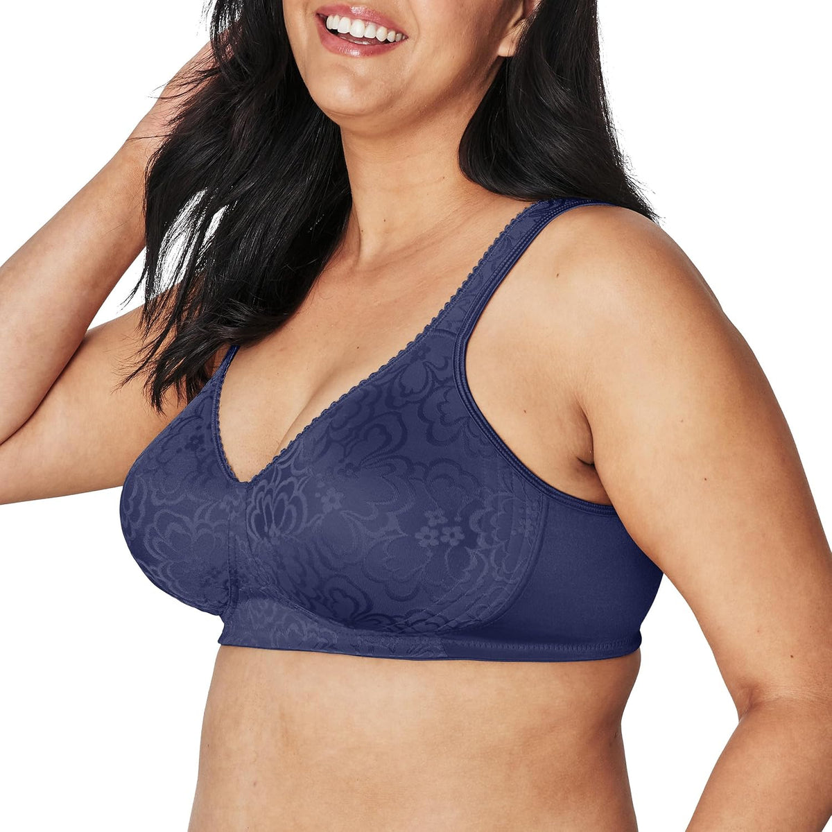 Playtex Women's Wireless Bra, 18 Hour Plus-Size Bras Available, Ultimate Lift, Moisture-Wicking, Single or 1-Pack ( 38DDD )
