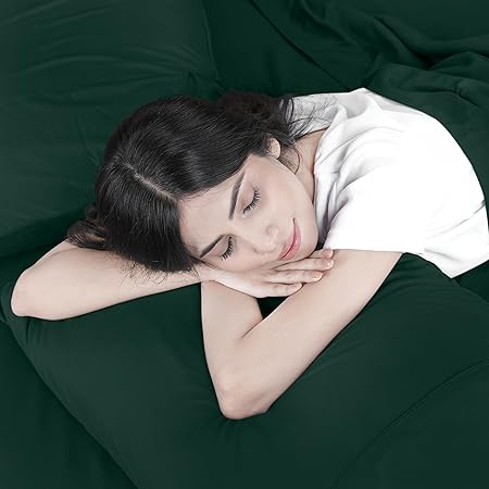 Utopia Bedding Queen Bed Sheets Set - 4 Piece Bedding - Brushed Microfiber - Shrinkage and Fade Resistant - Easy Care (Queen, Emerald)