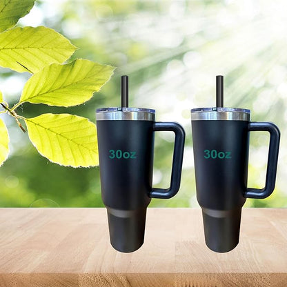Dakoufish Replacement Straw for Stanley Flowstate 30oz Tumbler,Reusable Straws Compatible with 30oz Stanley Travel Quencher Cup,BPA-Free,Dishwasher Safe-10 Straws With 1 Brush (10.5 Inch)
