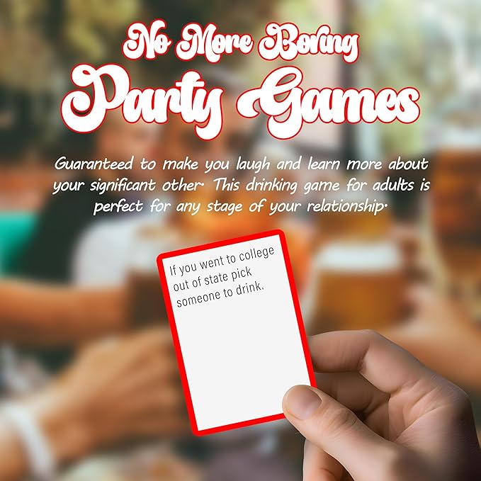 Drink Dammit College Edition - 100 Card Drinking Game for Adults  Activities and Dares for Family Bonding - Perfect Couples Card Game for Fun-Filled Evenings and Quality Time Together!