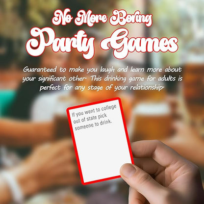 Drink Dammit College Edition - 100 Card Drinking Game for Adults  Activities and Dares for Family Bonding - Perfect Couples Card Game for Fun-Filled Evenings and Quality Time Together!