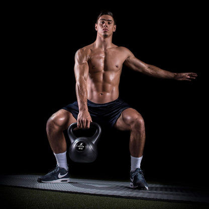 ProsourceFit Vinyl Plastic Kettlebell