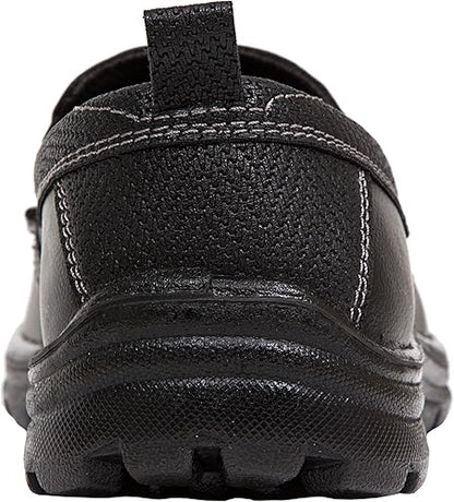 Men’s Everest Memory Foam Dress Comfort Casual Slip-On Black Loafer