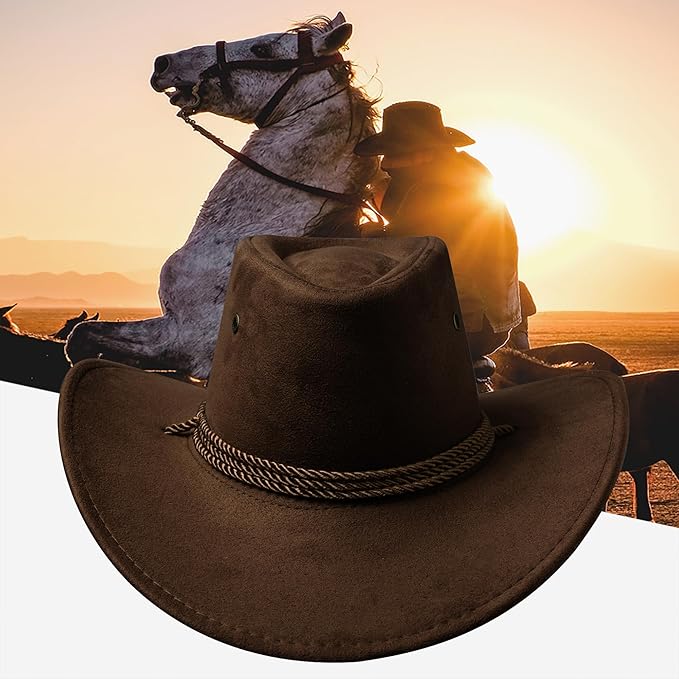 thuizen Classic Rolled Western Cowboy Hat