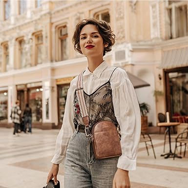 Sling Bag for Women - Crossbody  Fanny Pack for Shopping Travel