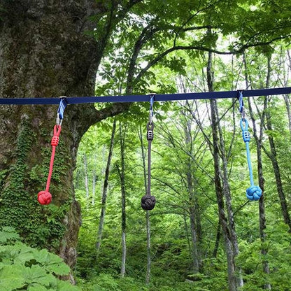 Rainbow Craft Ninja Warrior Slackline Ninja Fist Holds - Kids Ninja Backyard Ninja Training Equipments, Ninja Accessories for Ninja Warrior Obstacle Course, Ninja Fists, 3-Pack Monkey Boxing Hold