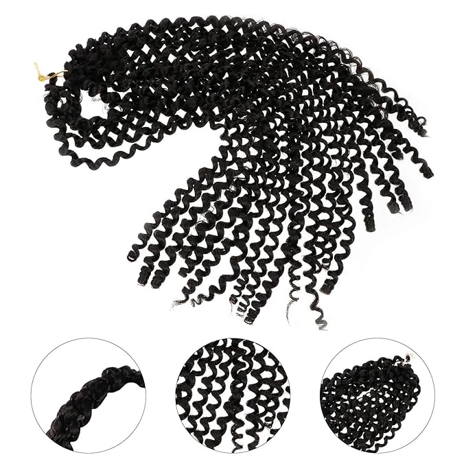 MERRYHAPY African Dreadlocks Wig Afro Curly Wig Adult Curly Wig Black for Occasions