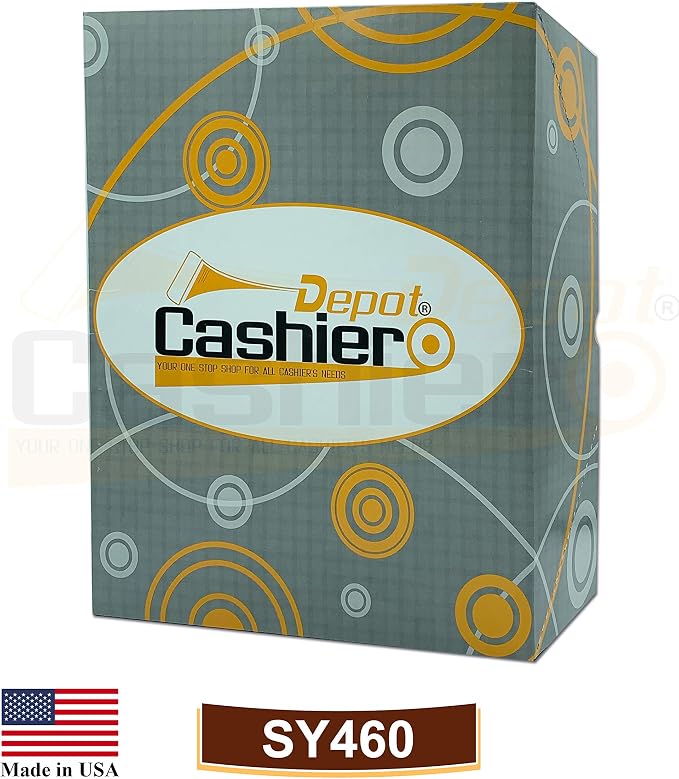 500 Cashier Depot - #10 Policy Envelopes, Open End, 4-1/8" x 9-1/2", Sturdy 24 lb. Brown Kraft Paper, Gum Flap, Business, Office & Document Organization, 500 Count