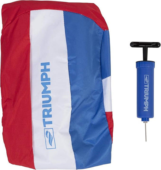 Triumph Sports Patriotic Monster Volleyball - from The Beach to The Backyard, Play Multiple Games with The Monster Volleyball
