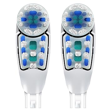 Oral-B Deep Clean Battery Powered Toothbrush Replacement Brush Heads Refill, Soft, 2 Count
