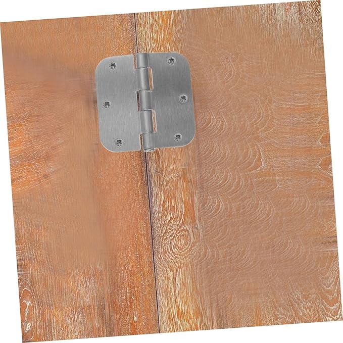Sleek Door Hinge for Home Metal Door Hardware Elegant Replacement for Cabinets Windows Matte Finish Smooth Edges for Easy Installation