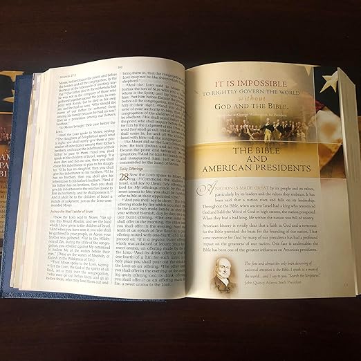 The NKJV, American Patriot's Bible, Hardcover: The Word of God and the Shaping of America  Printed in the USA: The Word of God and the Shaping of America