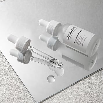 ROLANYIN Hyaluronic Acid 2  B5 Serum Hydrating and Moisturizing with Soothing and Revitalizing Benefits Skin Repair and Texture Improvement for Youthful Radiant Skin