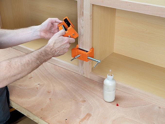 Adjustable Clamp Pony Cabinet Claw, Orange