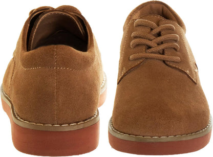 French Toast Kids Oxford Dress Shoes - Lace Up Loafer School Uniform Saddle Shoe for Girls and Boys (Sizes: 11-13 Little Kid / 1-7 Big Kid)