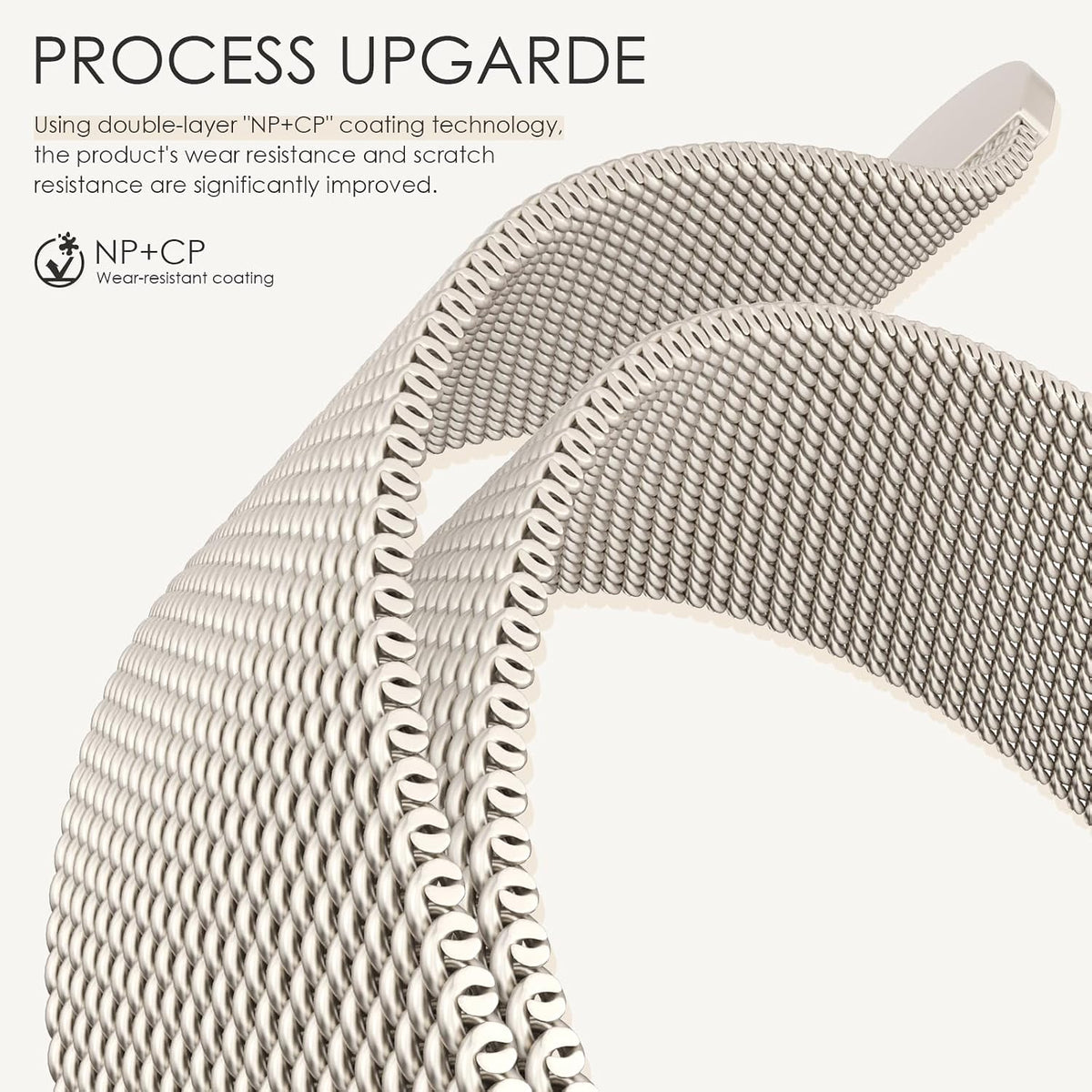 Original Milanese Loop Band Compatible with Apple Watch 38mm 40mm 41mm 42mm 44mm 45mm 46mm 49mm - Women & Men Magnetic Closure Adjustable Metal Strap for iWatch Series 11 10 9 8 7 6 5 4 SE2 3 Ultra2 3