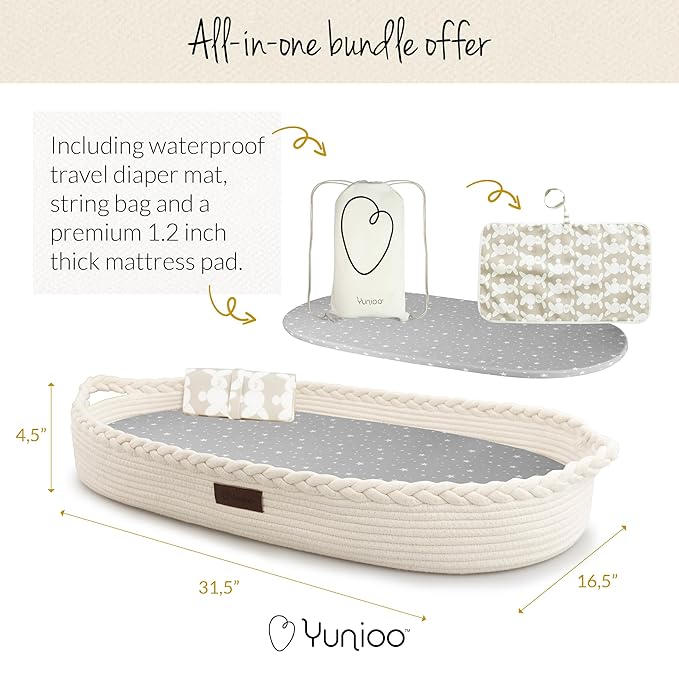 Changing basket with diaper trolley