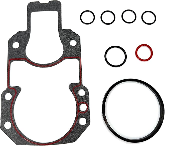 27-94996Q2 94996T2 Sterndrive Outdrive Mounting bell housing installation Gasket Kit Set for Mercury Mercruiser Quicksilver QS Alpha 1 R/MR/ALPHA ONE Outdrive Gen II Drive Rep Sierra 18-2619-1 18-2743