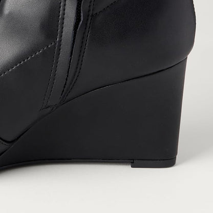 Essentials Women's Wedge Ankle Boots | Casual Boots