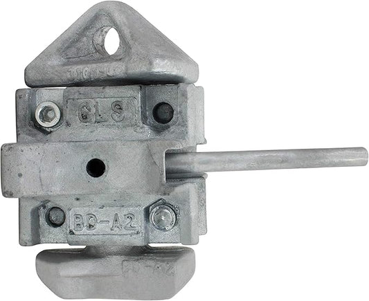 Mytee Products Sea Rail Shipping Container Manual Twist Lock Left-Right Handlocking Casting Steel - No Lever Required