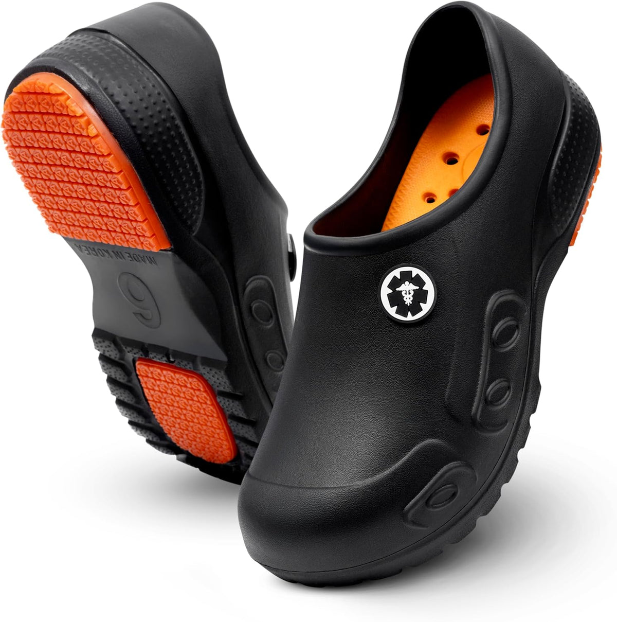 YUNGPRIME Men's and Women's Slip-Resistant Work Shoes - Nursing - Chef Shoes